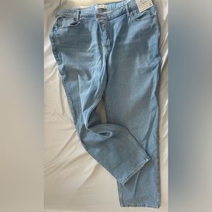 Abercrombie high waisted dad jeans